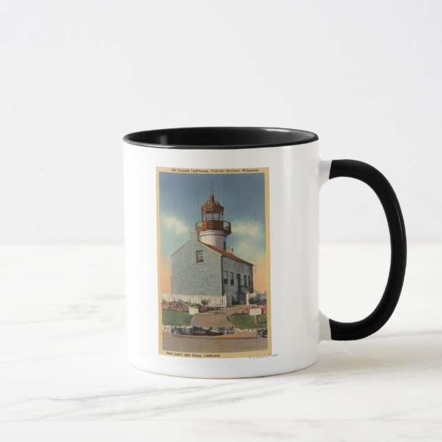 Mug Monument de Cabrillo Nat'l, phare de Point Loma (Droite)