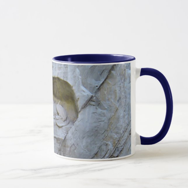 Mug Monument de lion, luzerne de lac (Droite)