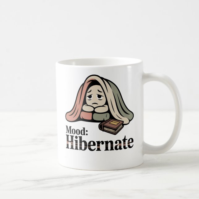 Mug Mood: Hibernate | Cozy Withdrawal with Self-Aware  (Droite)