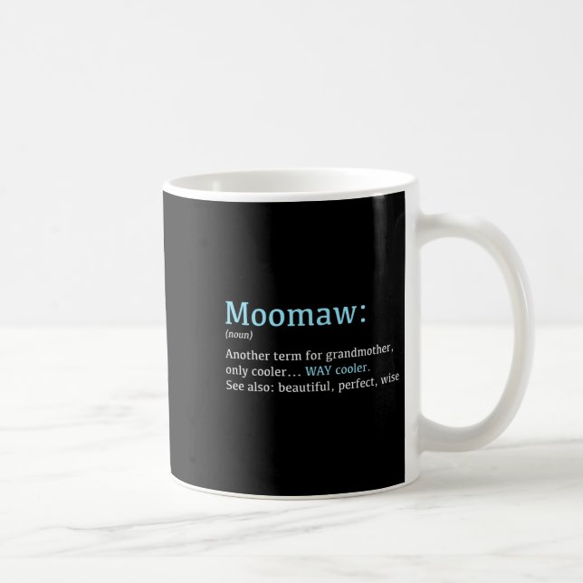 Mug Moomaw_ Funny Definition Noun - Another Term  (Droite)
