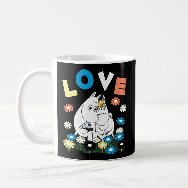 Mug Moomins Love Snorkmaiden Flowerbed (Gauche)
