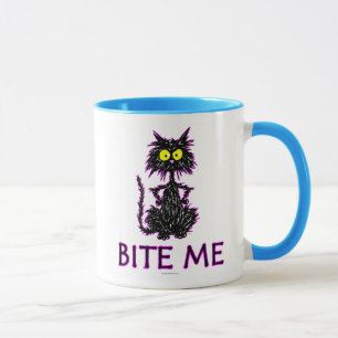 Mug Mordez-moi ! Conceptions de cadeau de chat