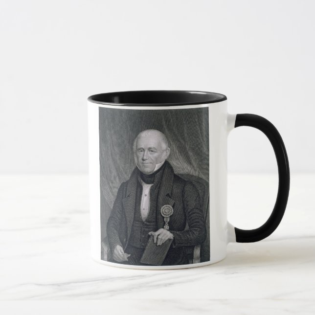 Mug Morgan Lewis, gravé par brun Durand (1796 de (Droite)