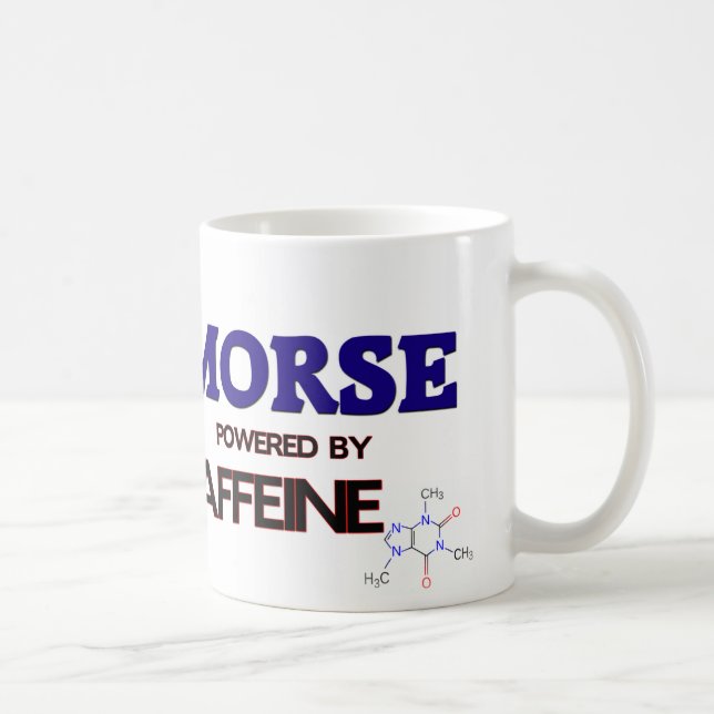 Mug Morse a actionné par la caféine (Droite)