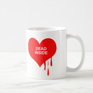 MUG MORT À L'INTÉRIEUR