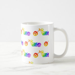 Mug Mortocycle arc-en-ciel