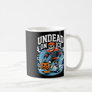 Mug Morts-vivants sur glace Squelettes drôles de hocke