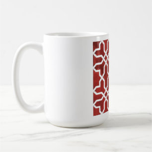 Mug Mosaïque andalouse rouge ALHAMBRA