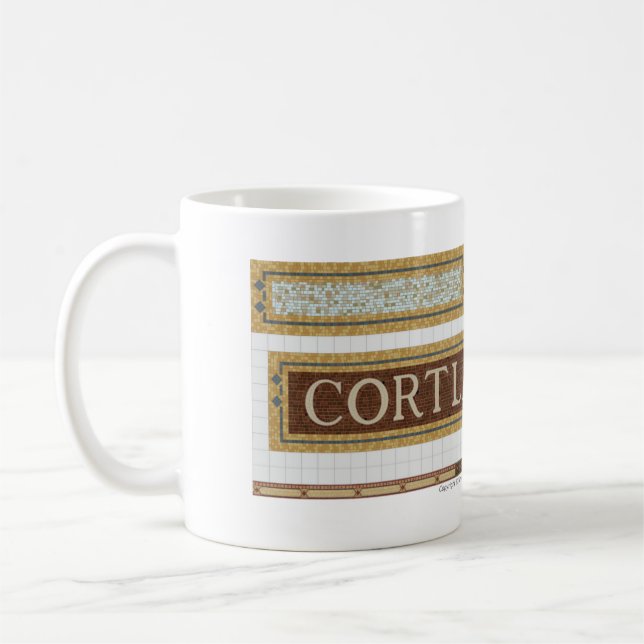 Mug Mosaïque de souterrain de St de Cortlandt (Gauche)