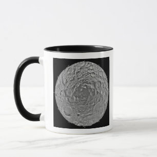 Mug Mosaïque lunaire de la région polaire du sud du 