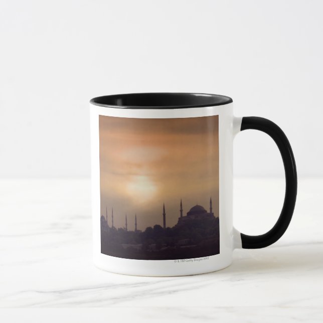 Mug Mosquée bleue et Hagia Sophia Turquie, Istanbul (Droite)