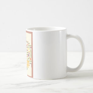 Mug Mot de flamme de bougie Cloud Art Imprimer