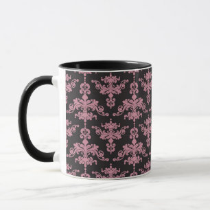 Mug Motif 5 de damassé
