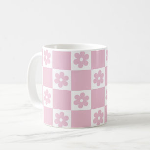 Mug Motif à fleurs roses