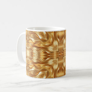 Mug Motif abstrait doré charmant