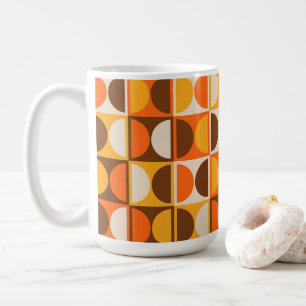 Mug Motif abstrait géométrique du milieu du XXe siècle