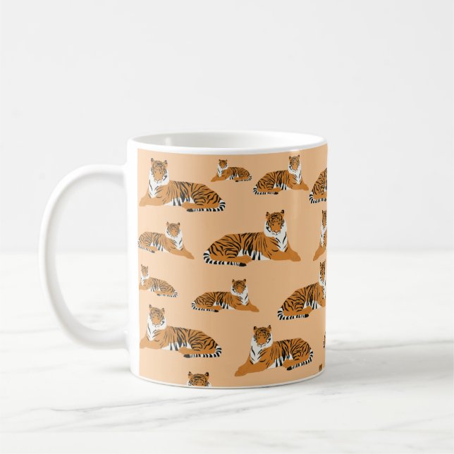 Mug Motif animal du Tigre de la Jungle (Gauche)