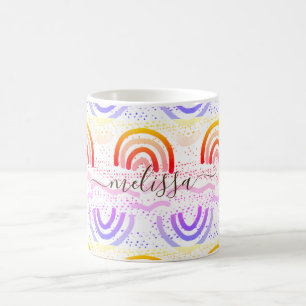 Mug Motif arc-en-ciel Ombre personnalisé
