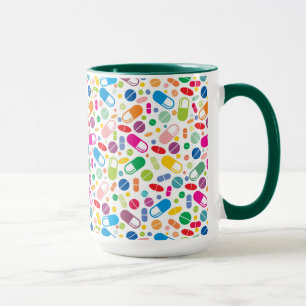 Mug Motif au néon coloré de drogue