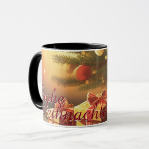 Mug Motif, avec des cadeaux sous le sapin de Noël 3701