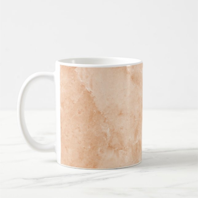 Mug Motif blanc texture marbre (Gauche)