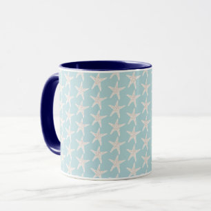Mug Motif bleu Starfish