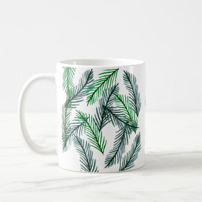 Mug Motif botanique (Gauche)