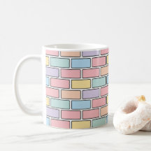 Motif Brique Pastel