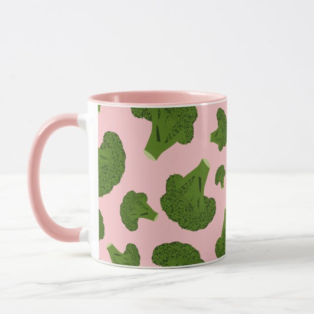 Mug Motif Broccoli (Gauche)