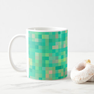 Mug Motif Carré multicolore