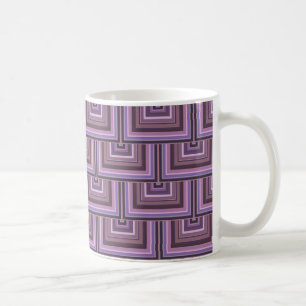 Mug Motif carré rayures
