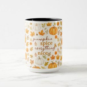 Mug Motif Citrouille mignon Thanksgiving