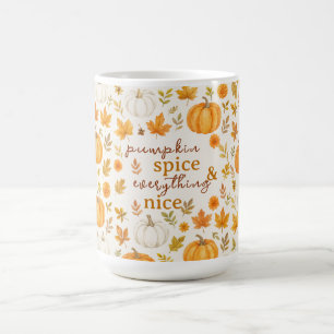 Mug Motif Citrouille mignon   Thanksgiving
