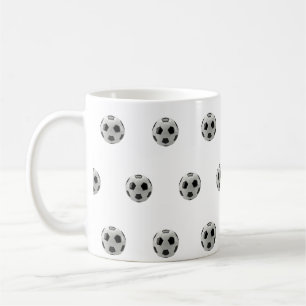 Mug Motif classique de balle de football