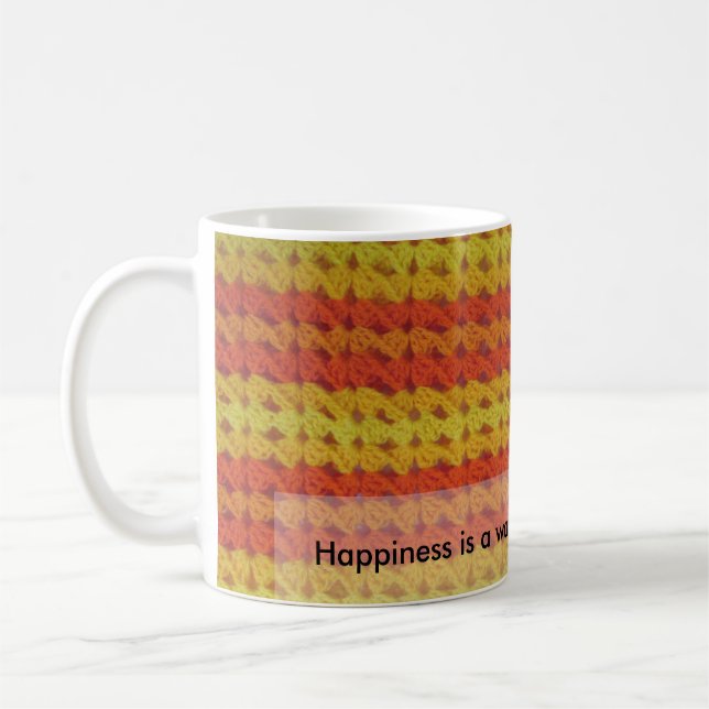 Mug Motif Crochet - Musique afghane chaude (Gauche)