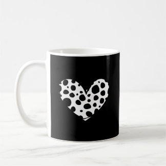 Mug Motif Dalmatien du coeur pour Dalmatien