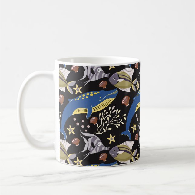 Mug Motif d'animaux aquatiques | vie sous-marine 17 (Gauche)