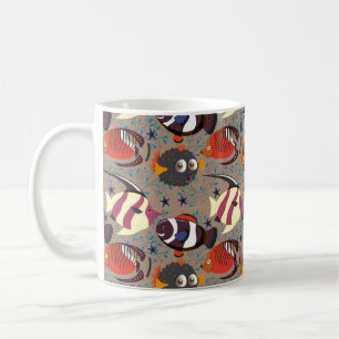 Mug Motif d'animaux aquatiques   vie sous-marine océan