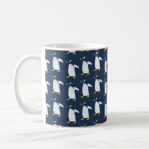 Mug Motif d'aquarelle transparente avec pingouin