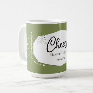 Mug Motif d'arbre simple moderne