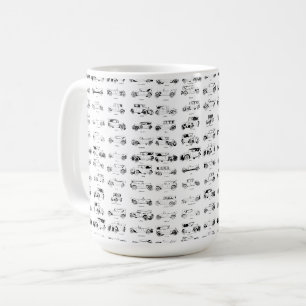 Mug Motif d'art automobile de voiture vintage des anné