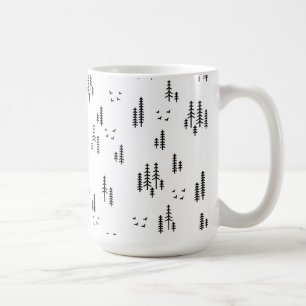 Mug Motif d'art de Forest Line