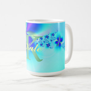 Mug Motif d'art fractal Abstrait