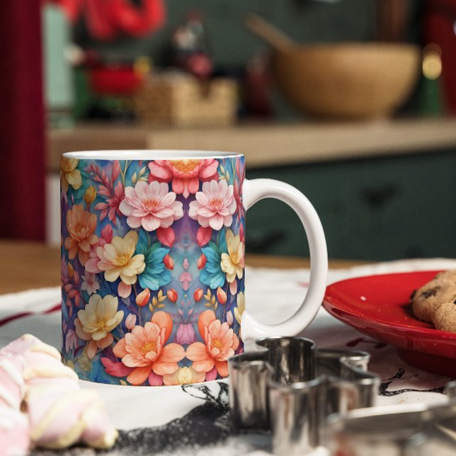 Mug Motif d'art moderne dynamique (Créateur téléchargé)