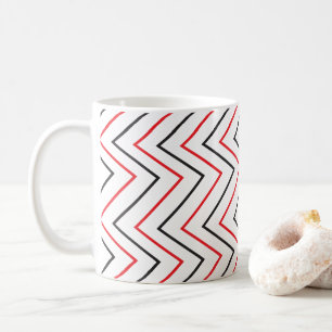 Mug Motif de bande verticale Chevron