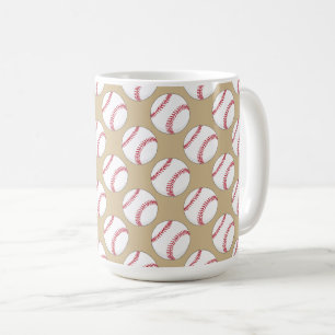 Mug Motif de baseball