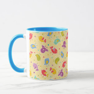 Mug Motif de bébé avec les oiseaux mignons