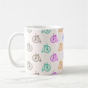 Mug Motif de bicyclette rétro