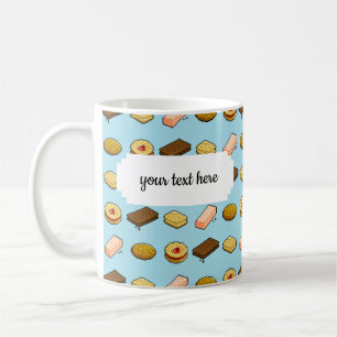 Mug Motif de biscuits savoureux Pixel Art