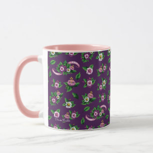 Mug Motif de bouquet floral de Frida Kahlo   Purlpe